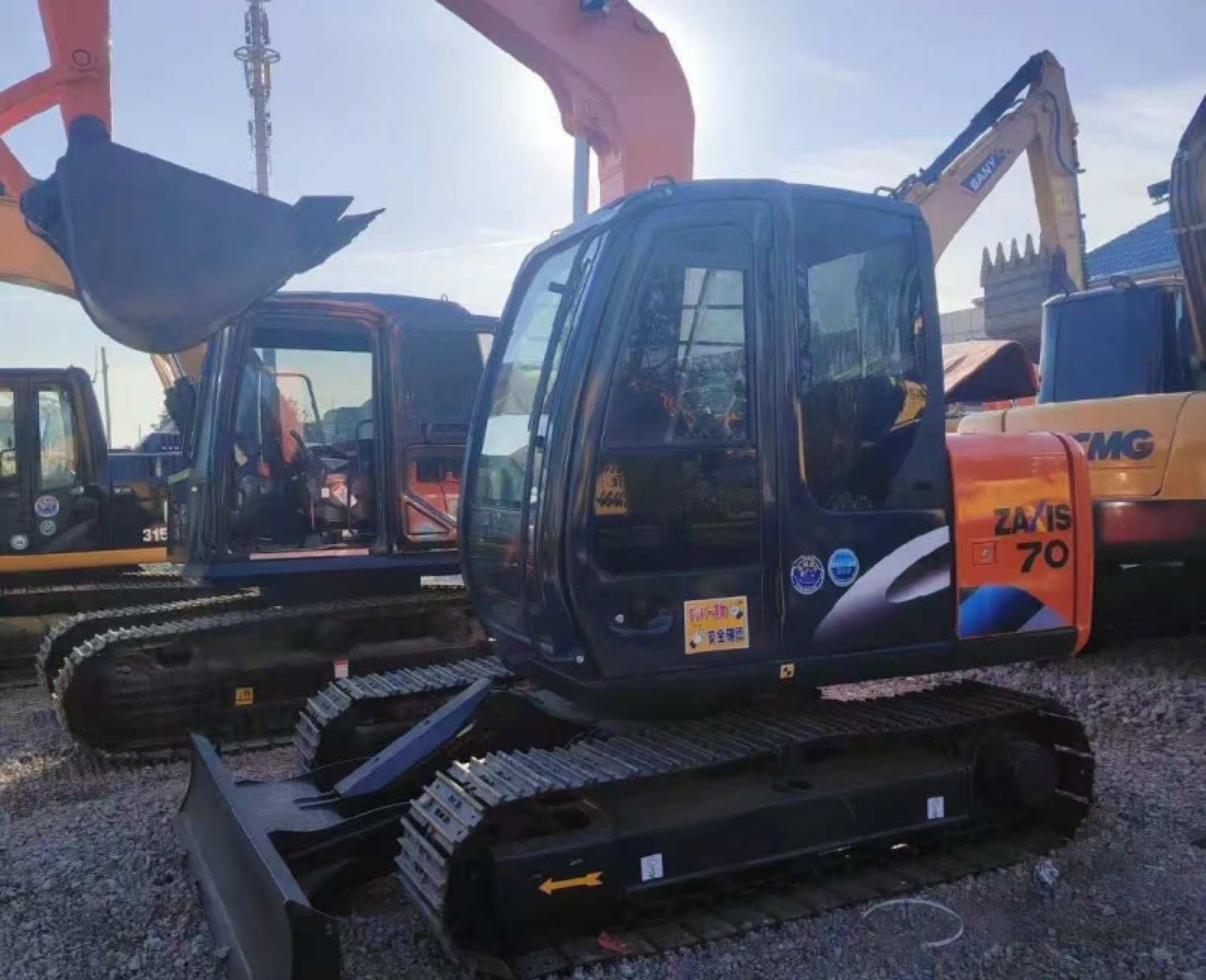 Hitachi ZX70 Mini used excavator 0 photo 6