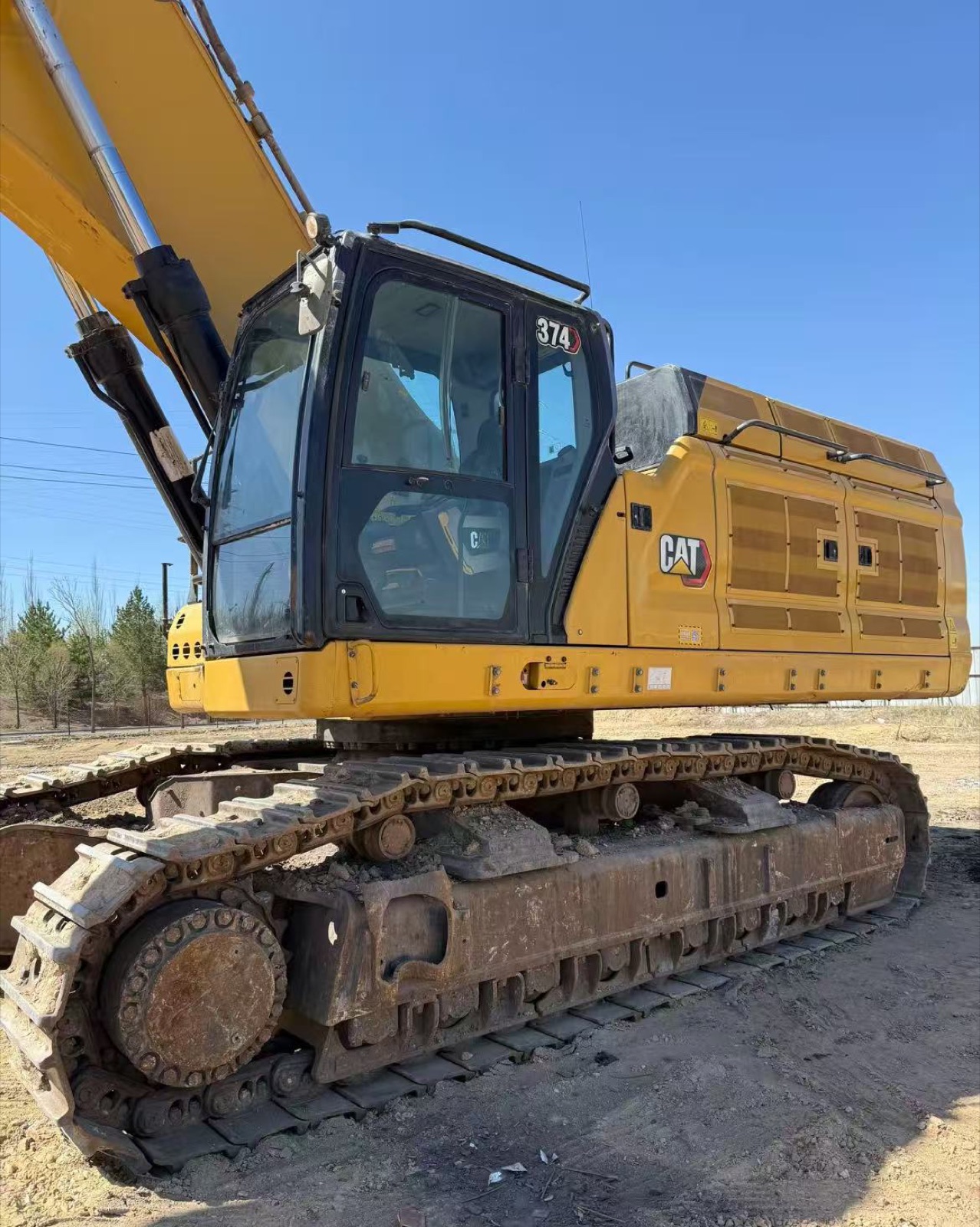 CAT 374 used excavator 0 photo 7