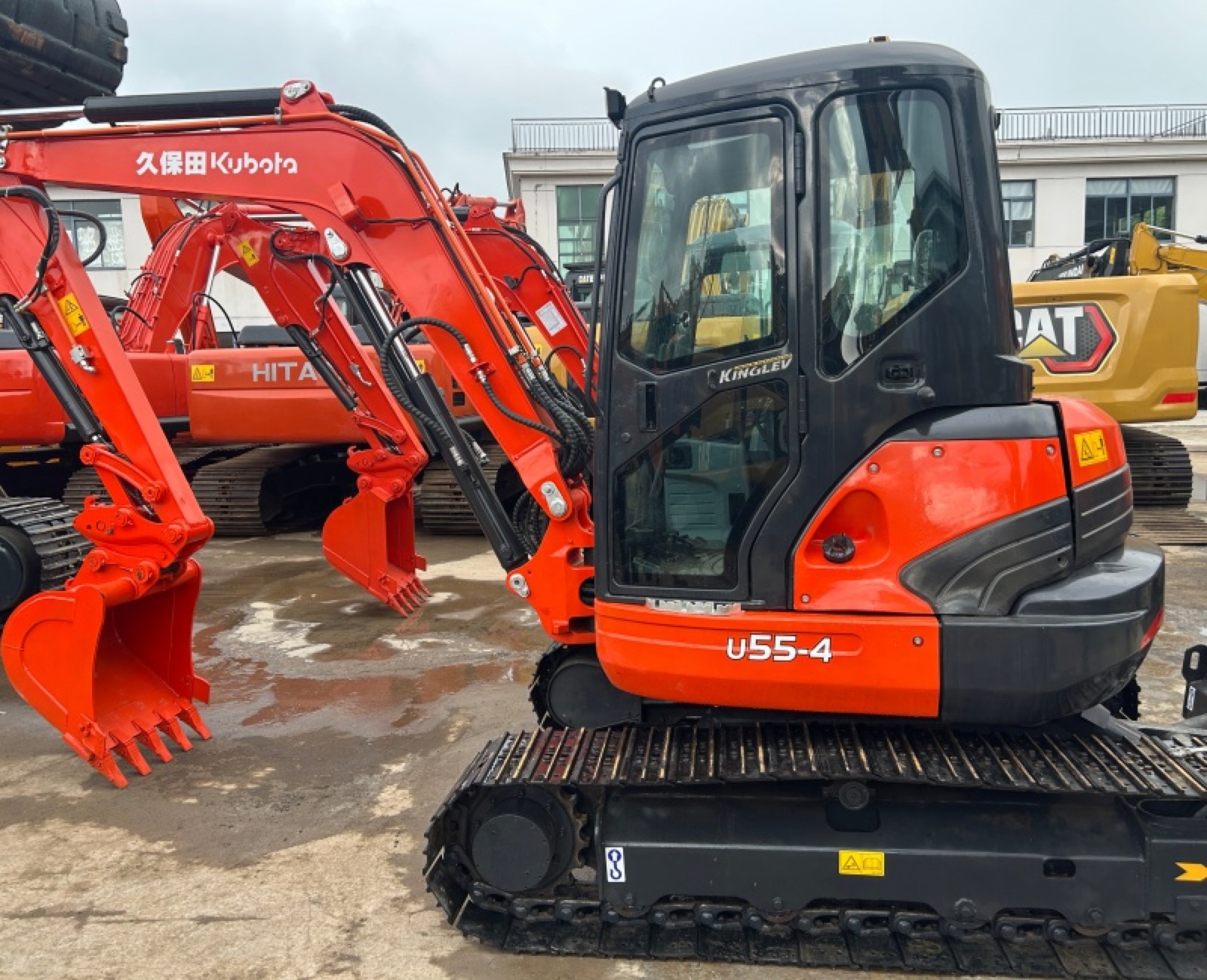 Kubota U55 Mini used excavator 0 photo 7