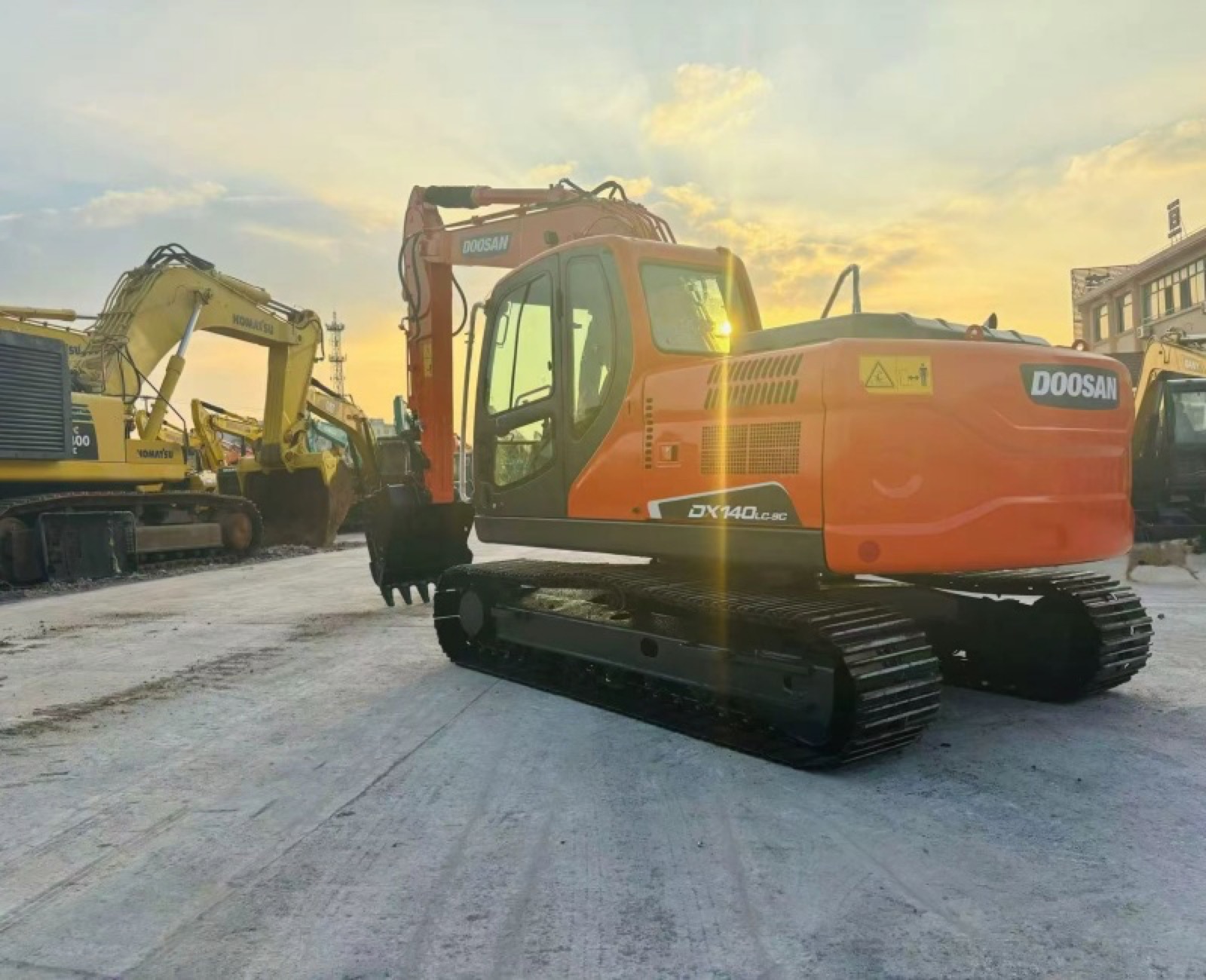 Doosan DX140LCA used excavator 0 photo 8