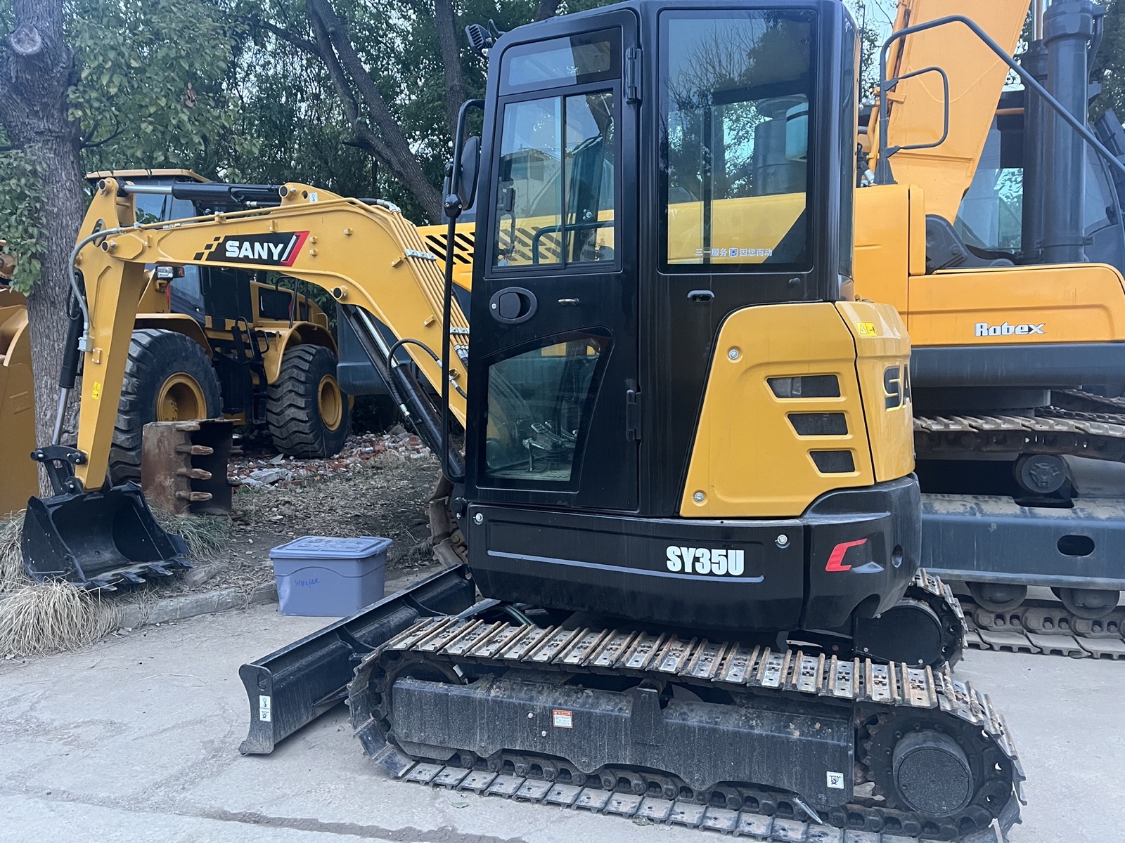 Sany SY35U Mini used excavator 0 photo 5
