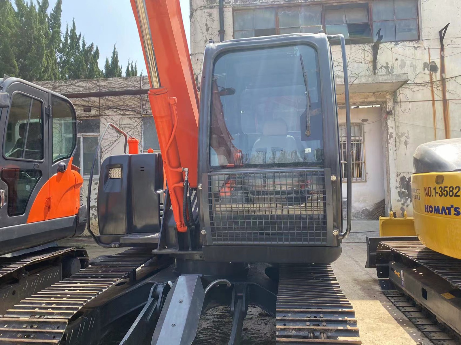 Hitachi ZX70 Mini used excavator 0 photo 8