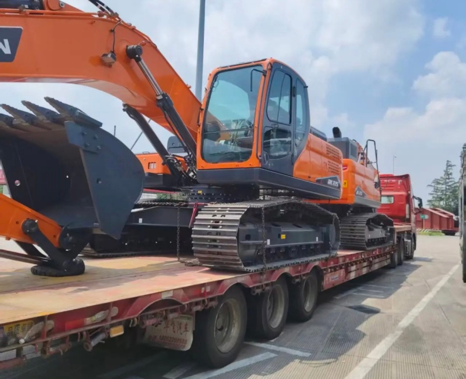 Doosan DX225 used excavator 0 photo 7