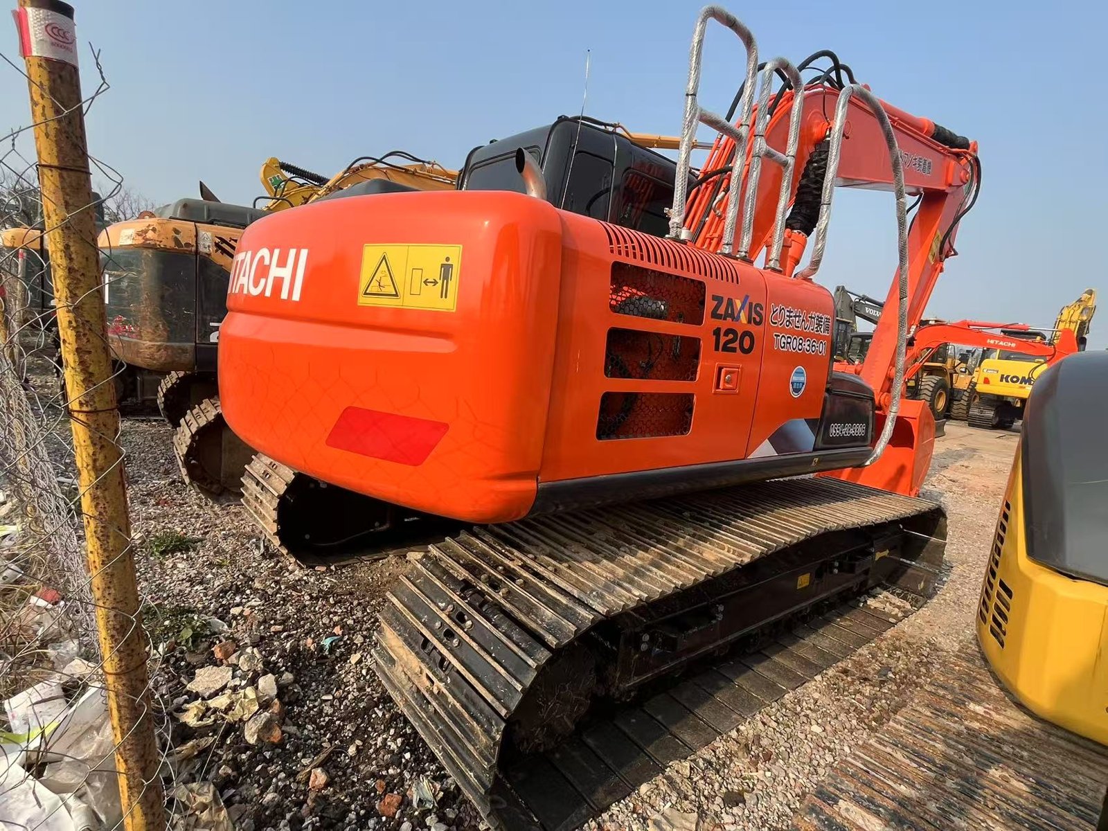 Hitachi 120 used excavator 0 photo 6