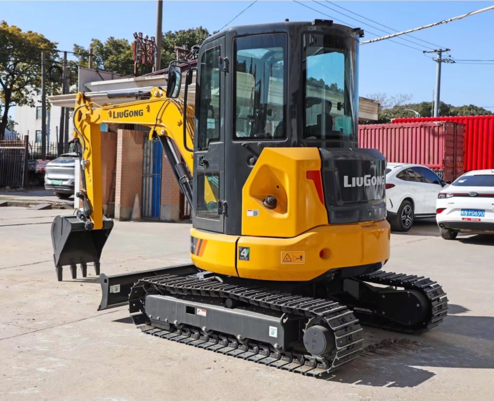 LiuGong 9035 Mini used excavator 0 photo 4