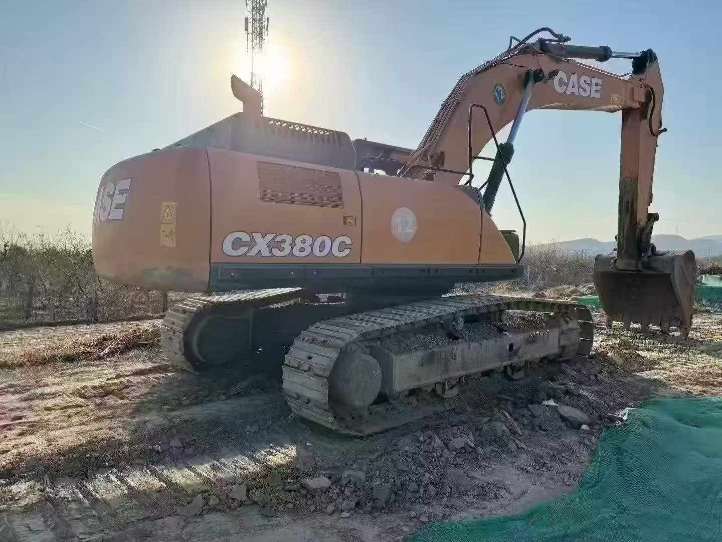 Used CASE 380 Excavator for Sale