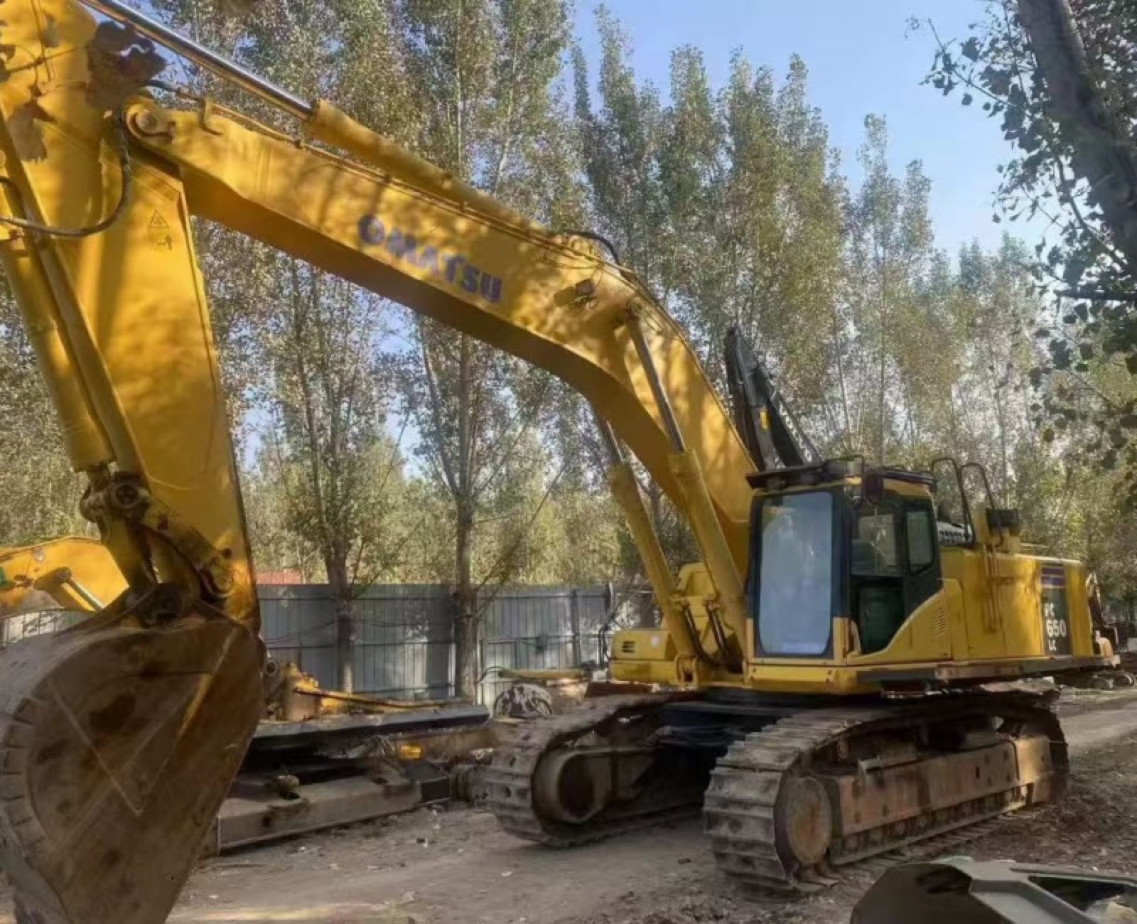 Komatsu PC650 used excavator 0 photo 4