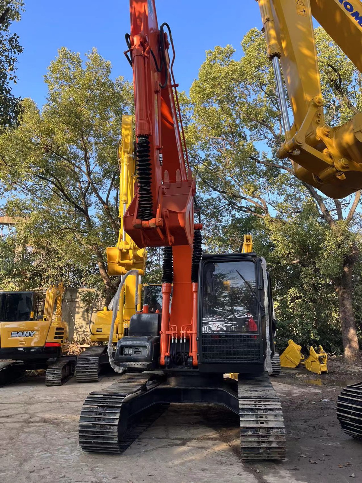 Hitachi ZX120 used excavator 0 photo 3
