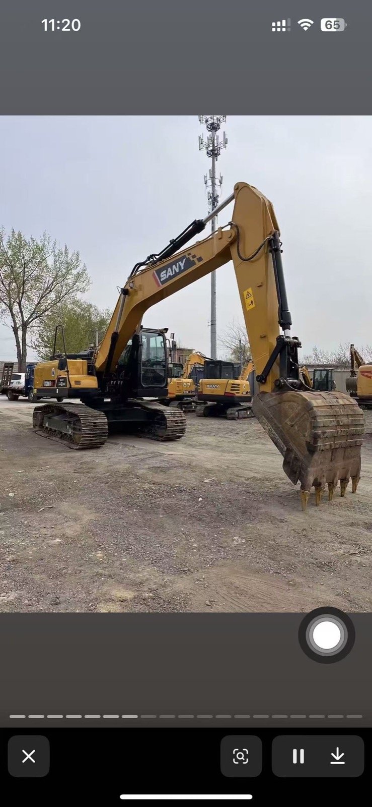 Sany 200 used excavator 0 photo 4