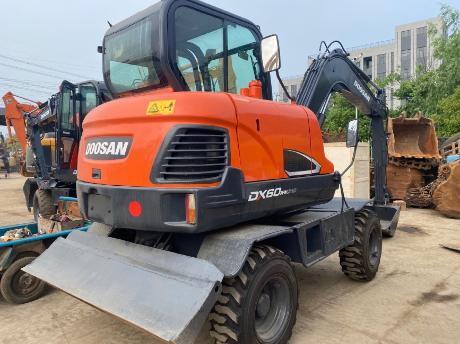 Doosan DX60W Mini used excavator 0 photo 7