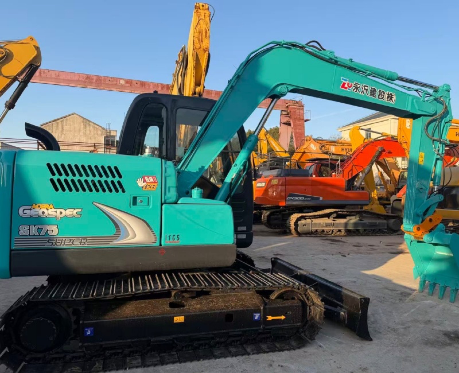 Kobelco SK75 used excavator 0 photo 4