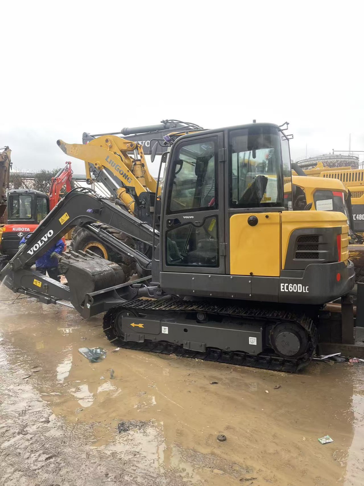 Volvo EC60D Mini used excavator 0 photo 8