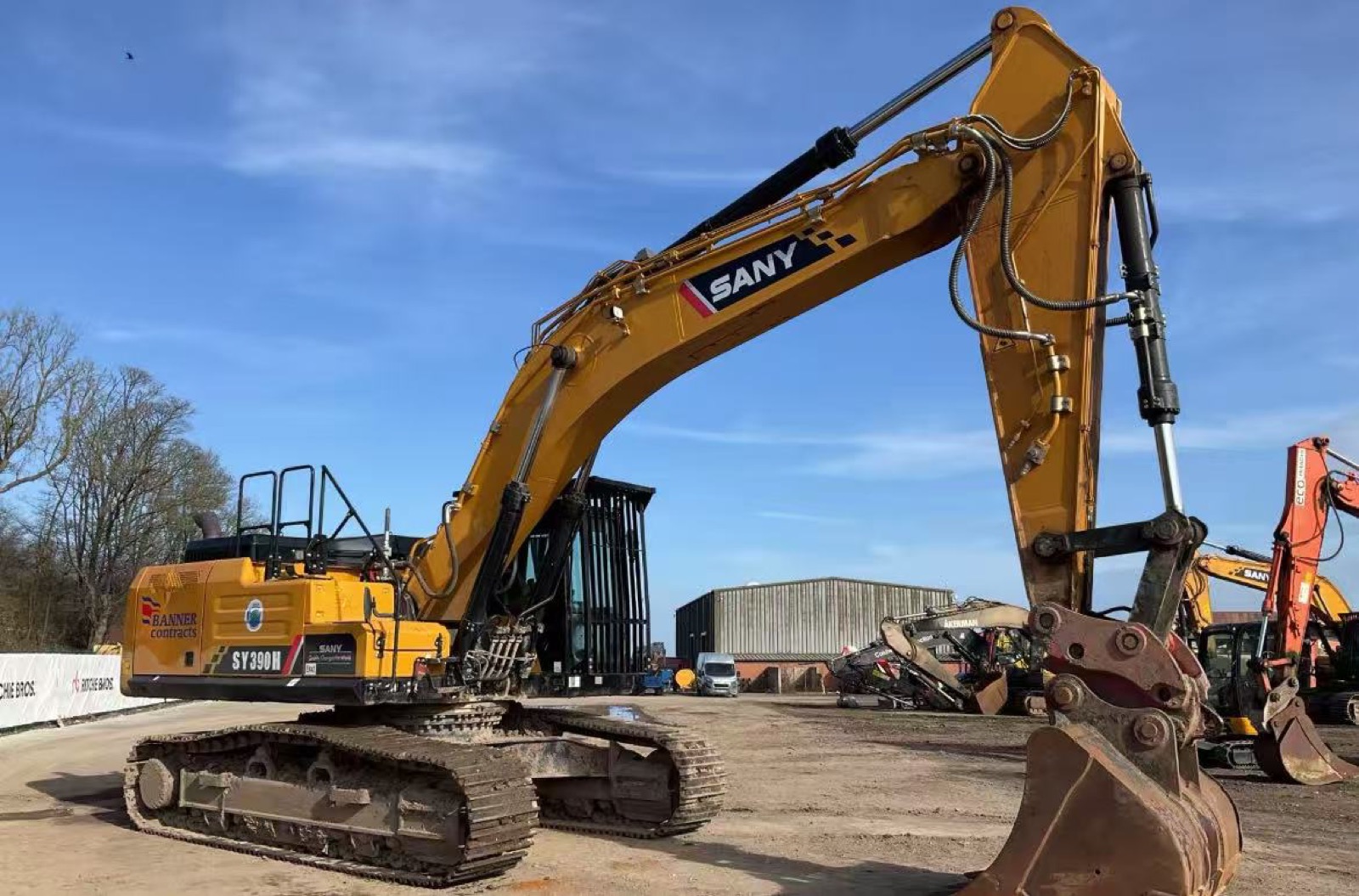 Sany 390H used excavator 0 photo 2