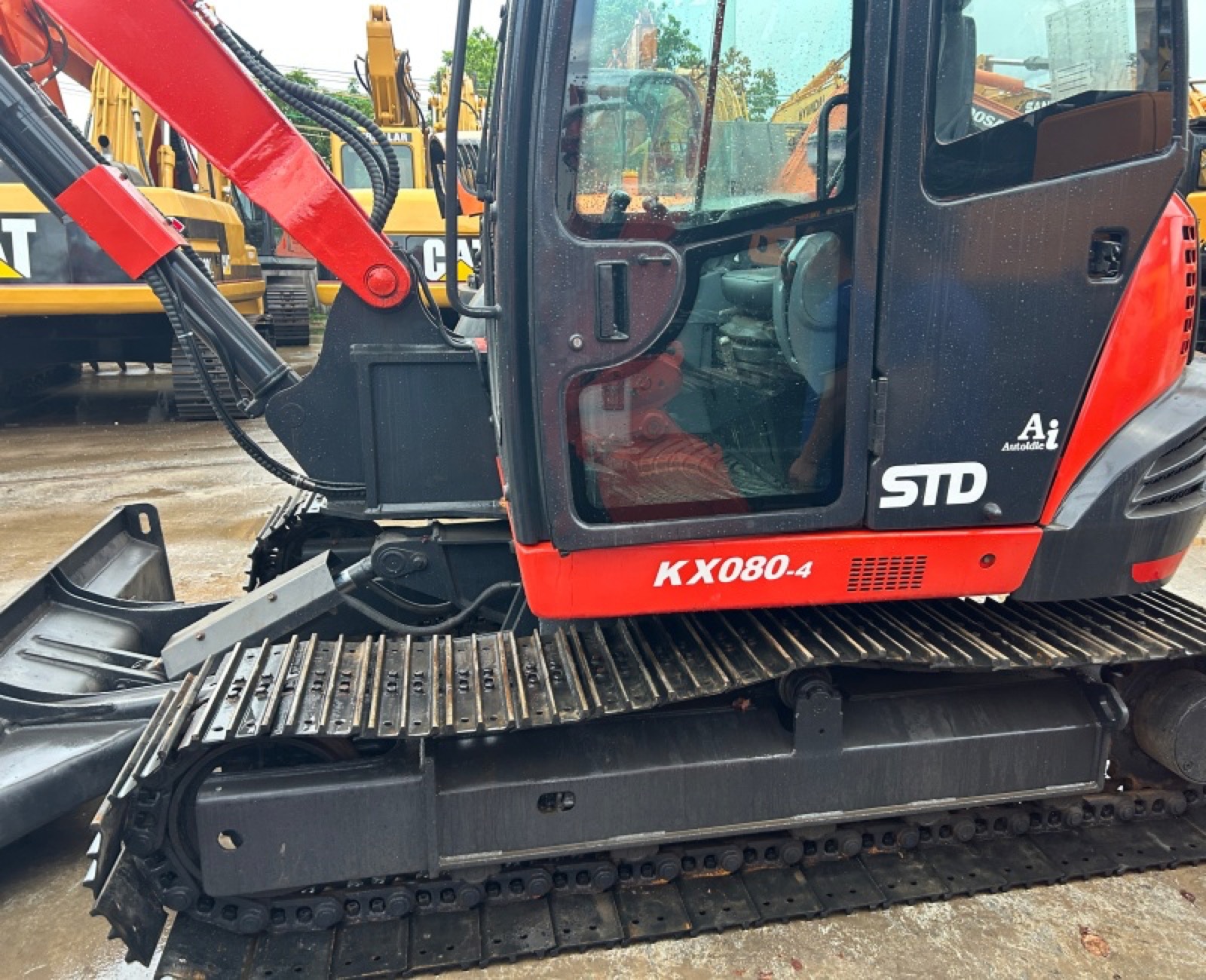 Kubota 080 Mini used excavator 0 photo 2