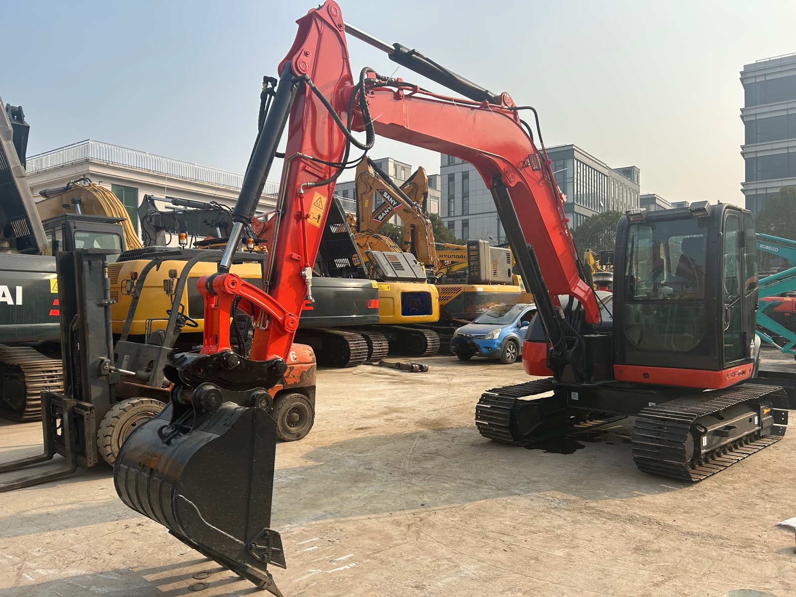 Used Kubota KX080 Mini Excavator for Sale
