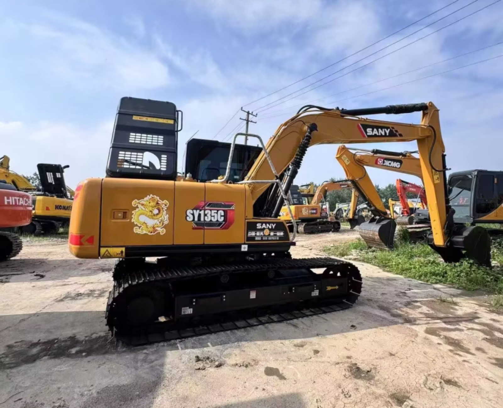 Sany 135C used excavator 0 photo 4