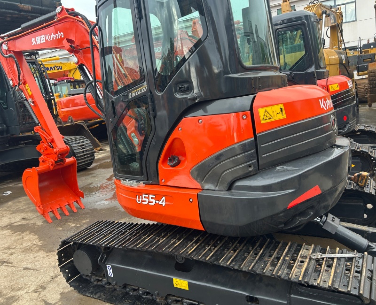Kubota U55 Mini used excavator 0 photo 5