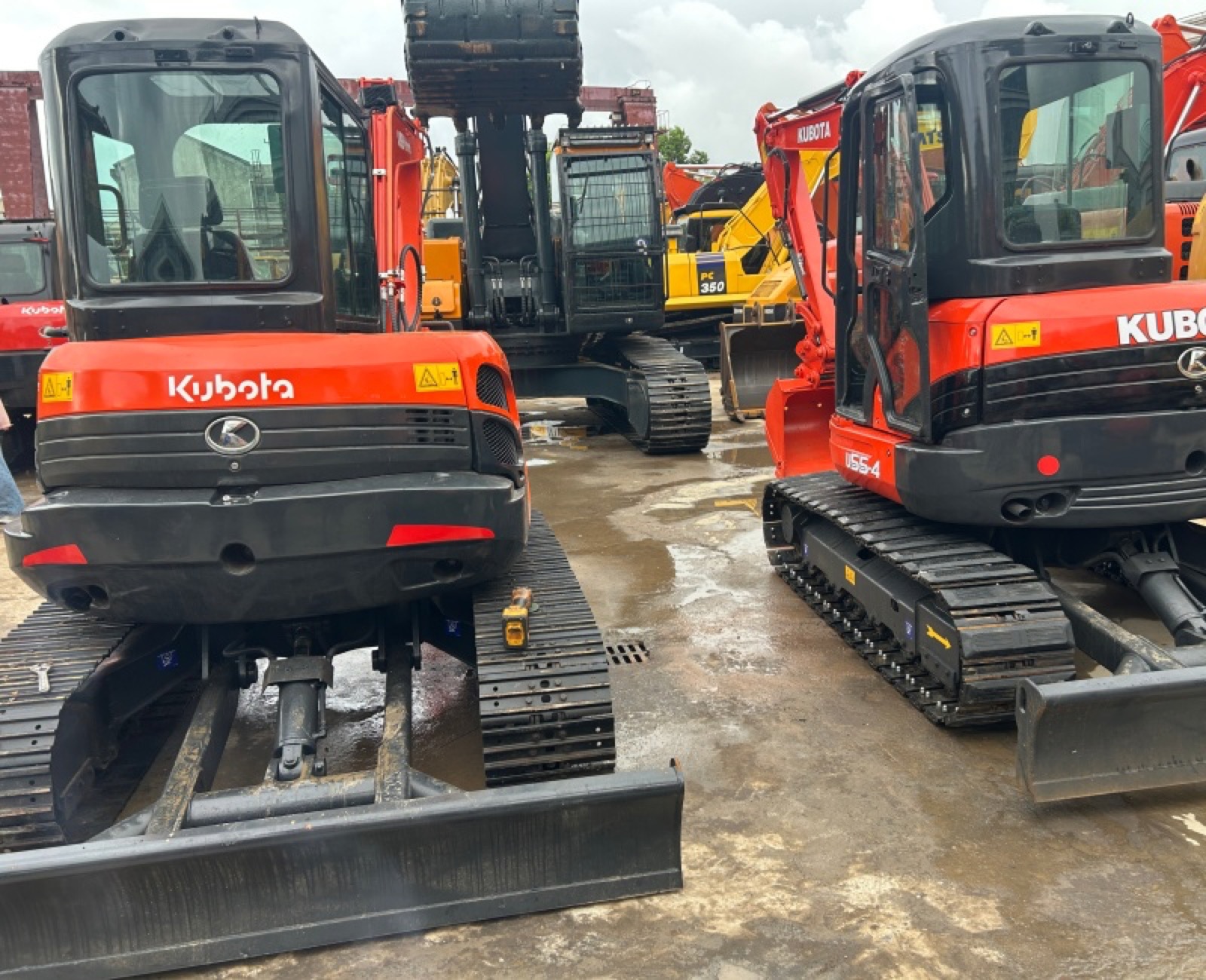 Kubota U55 Mini used excavator 0 photo 6