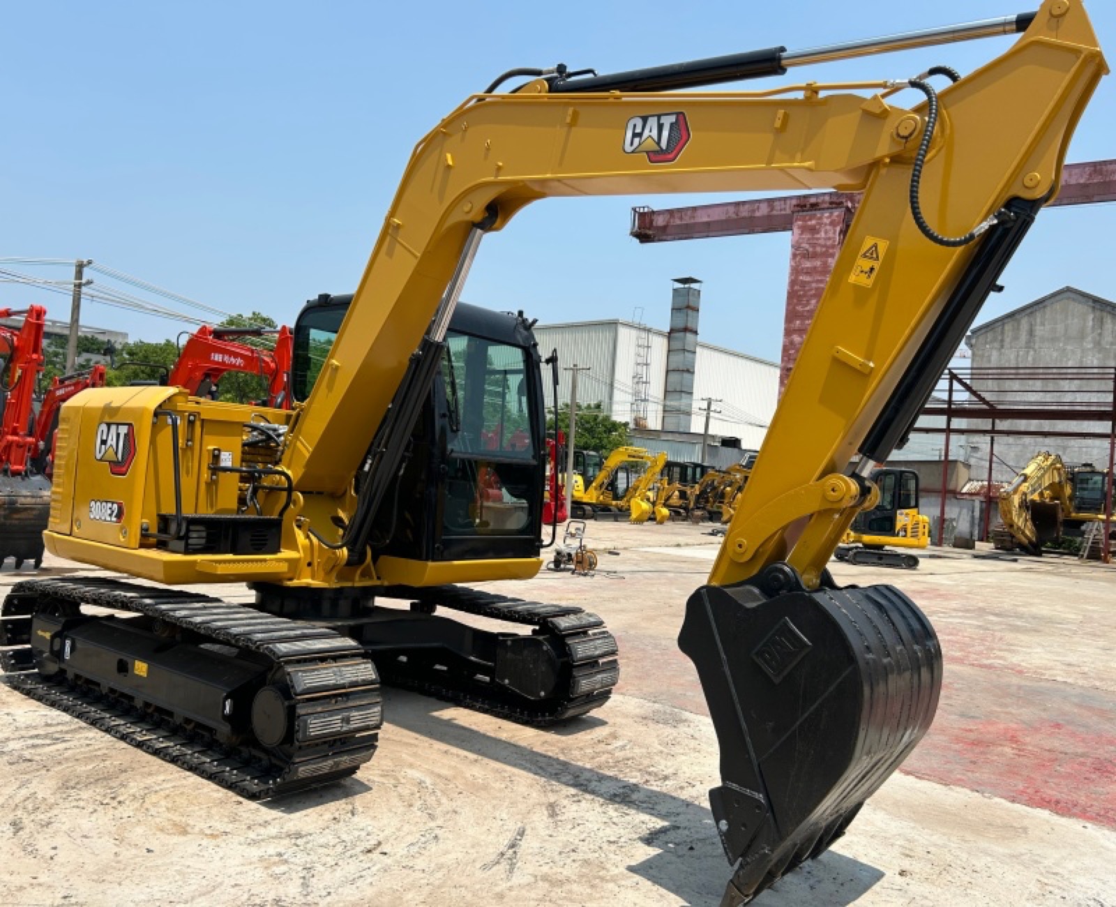 CAT 308E2 Mini used excavator 0 photo 2