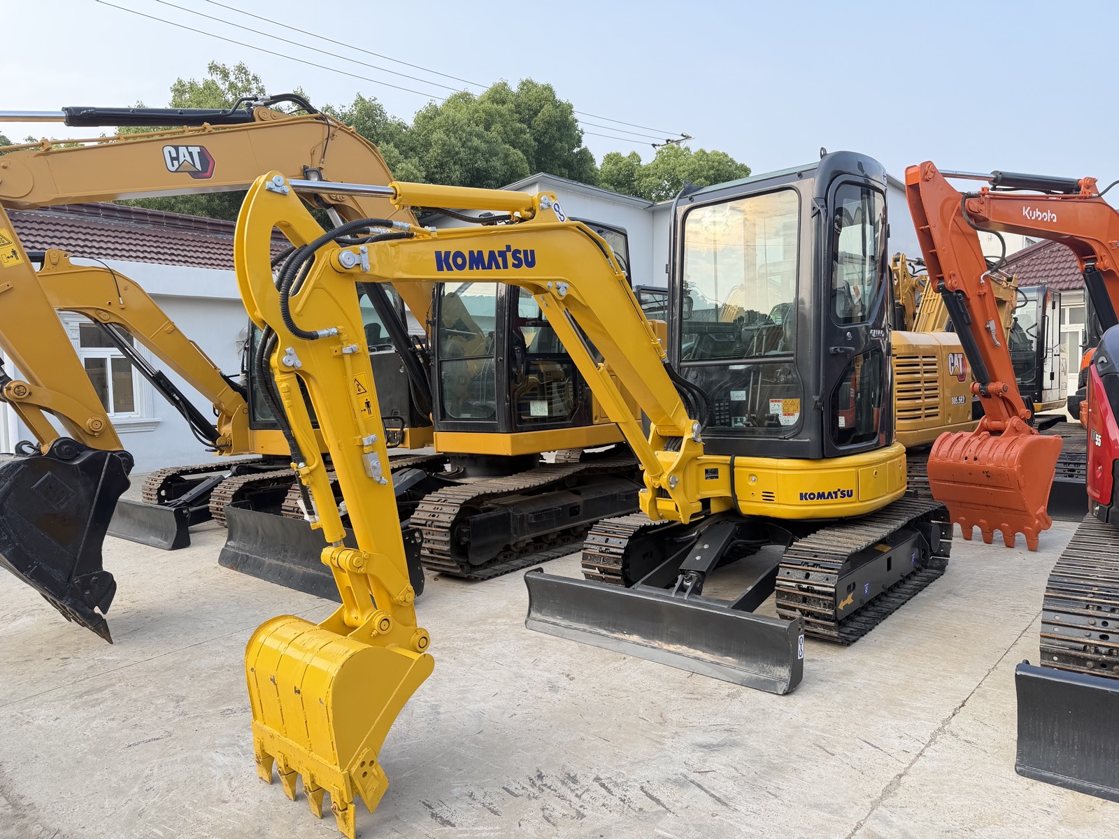 Used Komatsu 35MR Mini Excavator for Sale