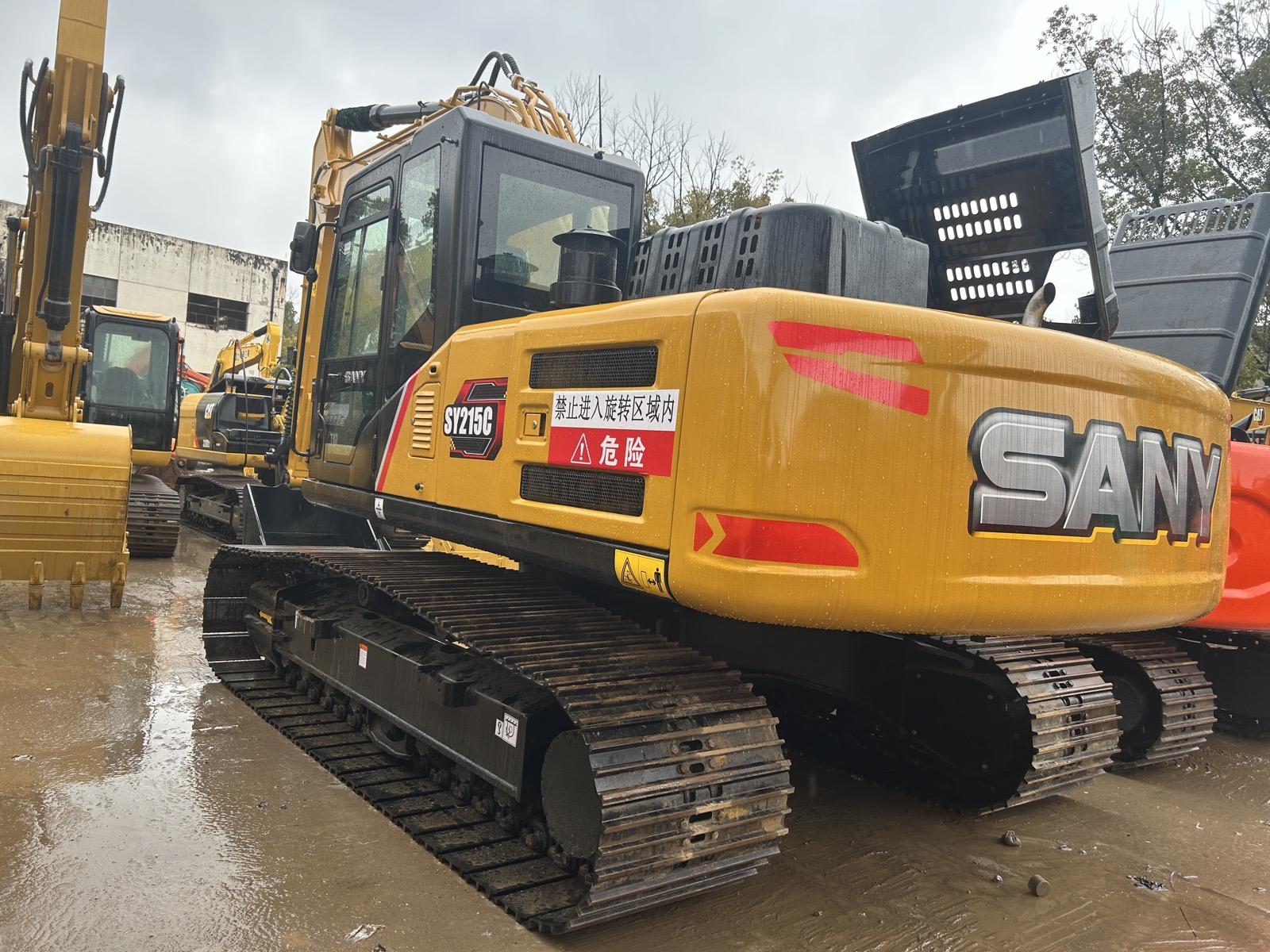 Sany SY215C used excavator 0 photo 2