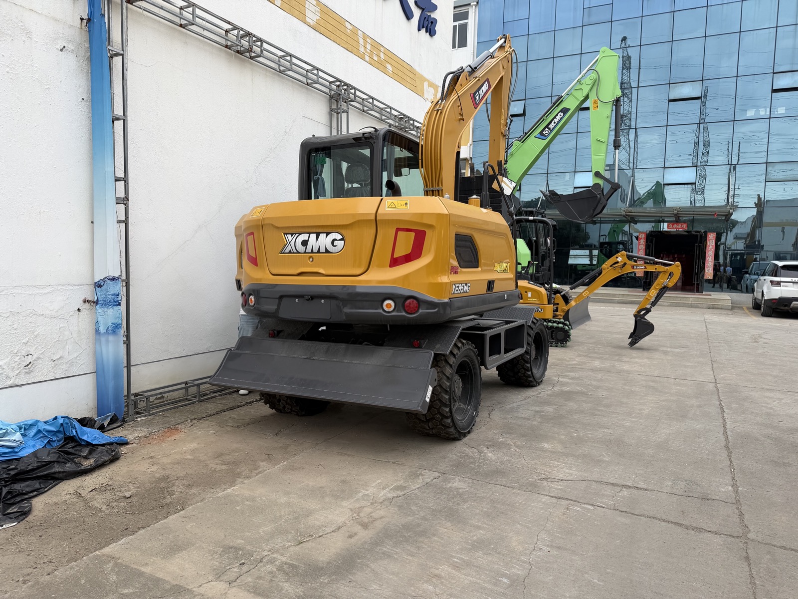XCMG XE85WG used excavator 0 photo 4