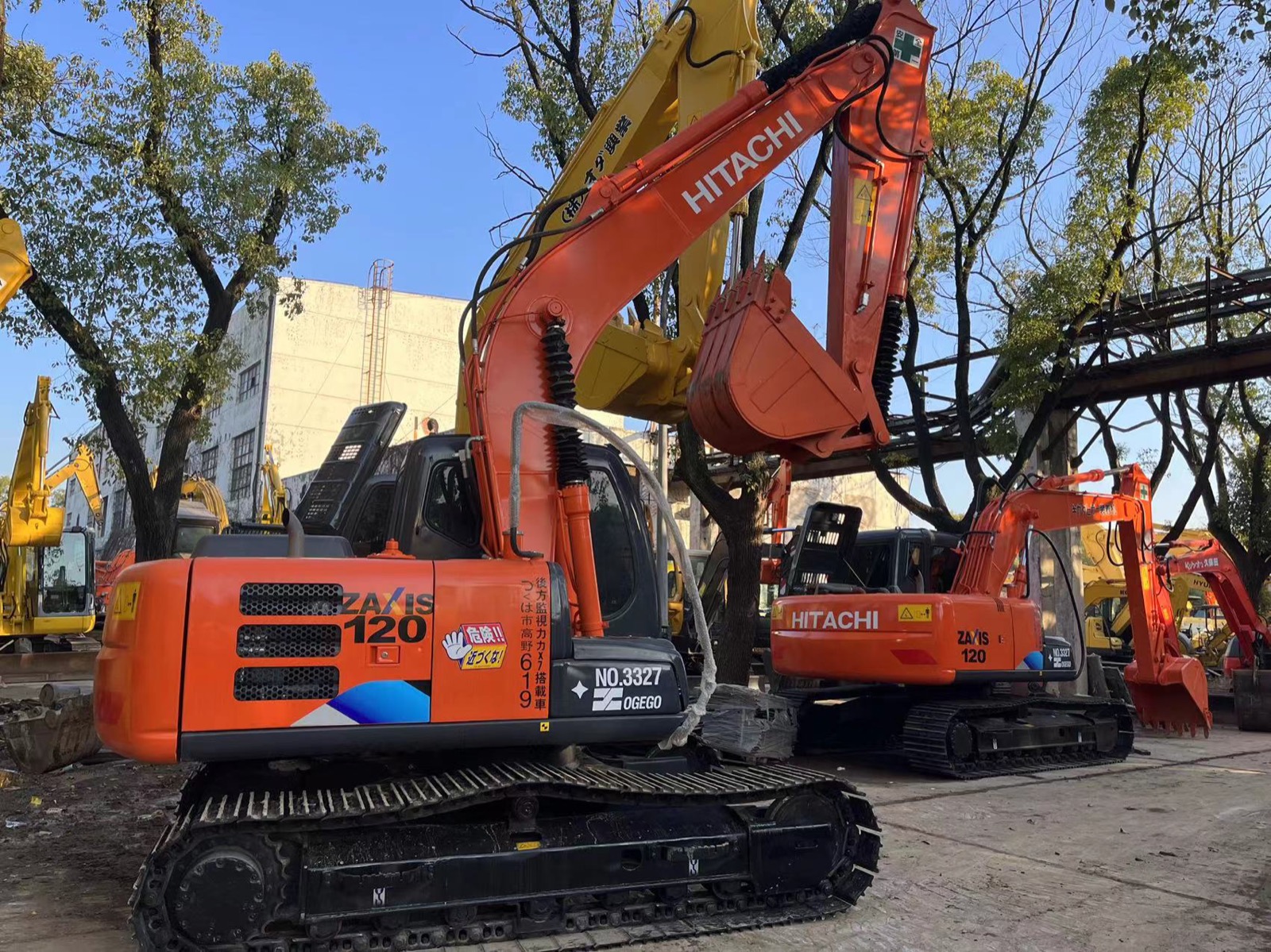 Hitachi ZX120 used excavator 0 photo 5