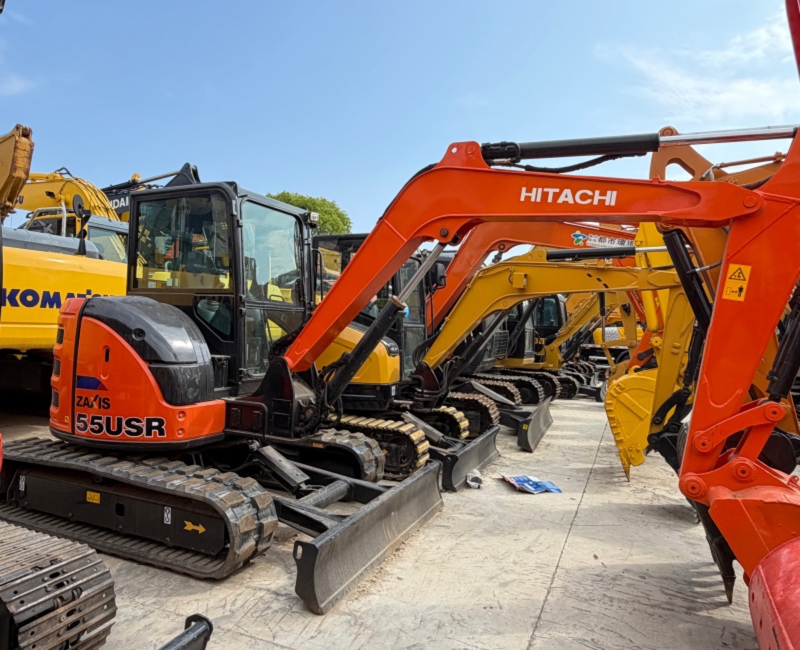 Used Hitachi 55 Mini Excavator for Sale