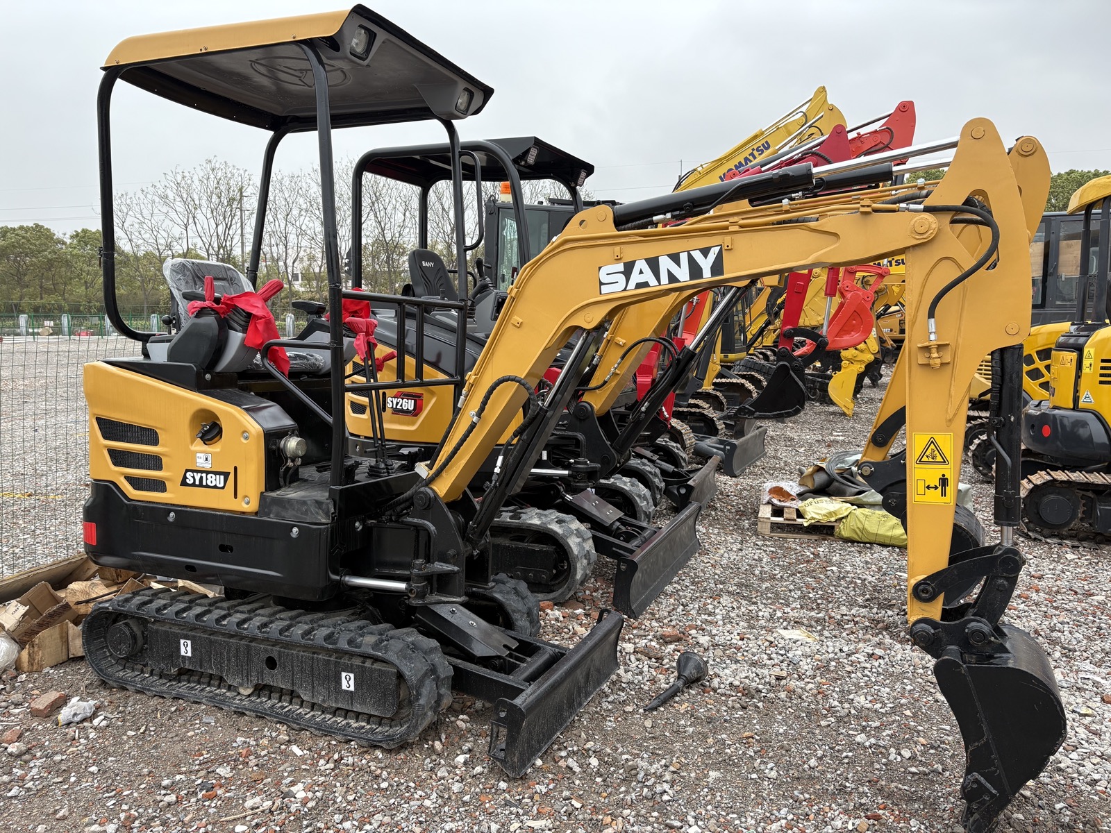 Sany SY18 Mini used excavator 0 photo 4