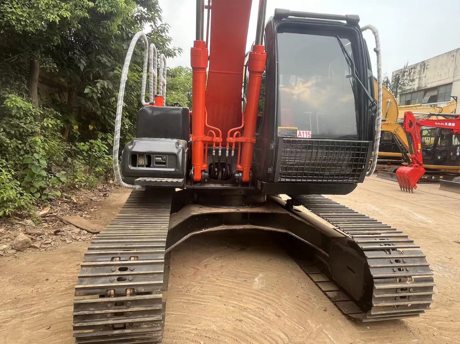 Hitachi 120 used excavator 0 photo 7