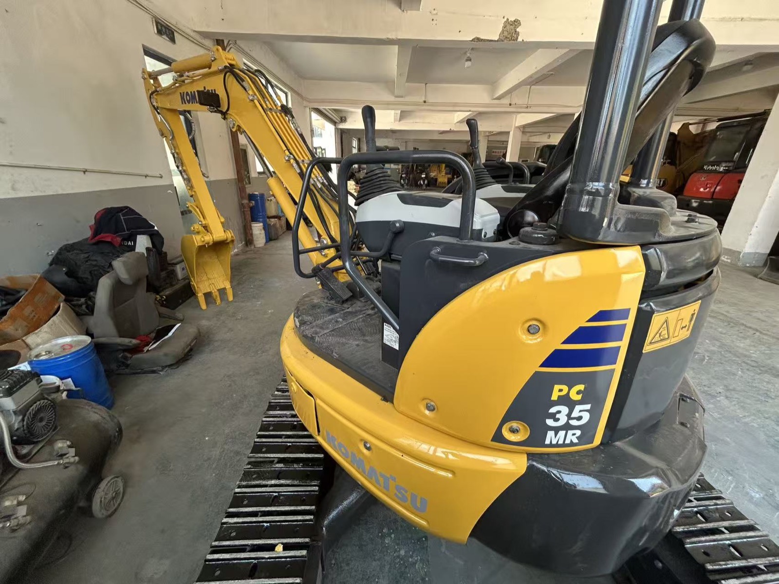 Komatsu PC35 Mini used excavator 0 photo 8