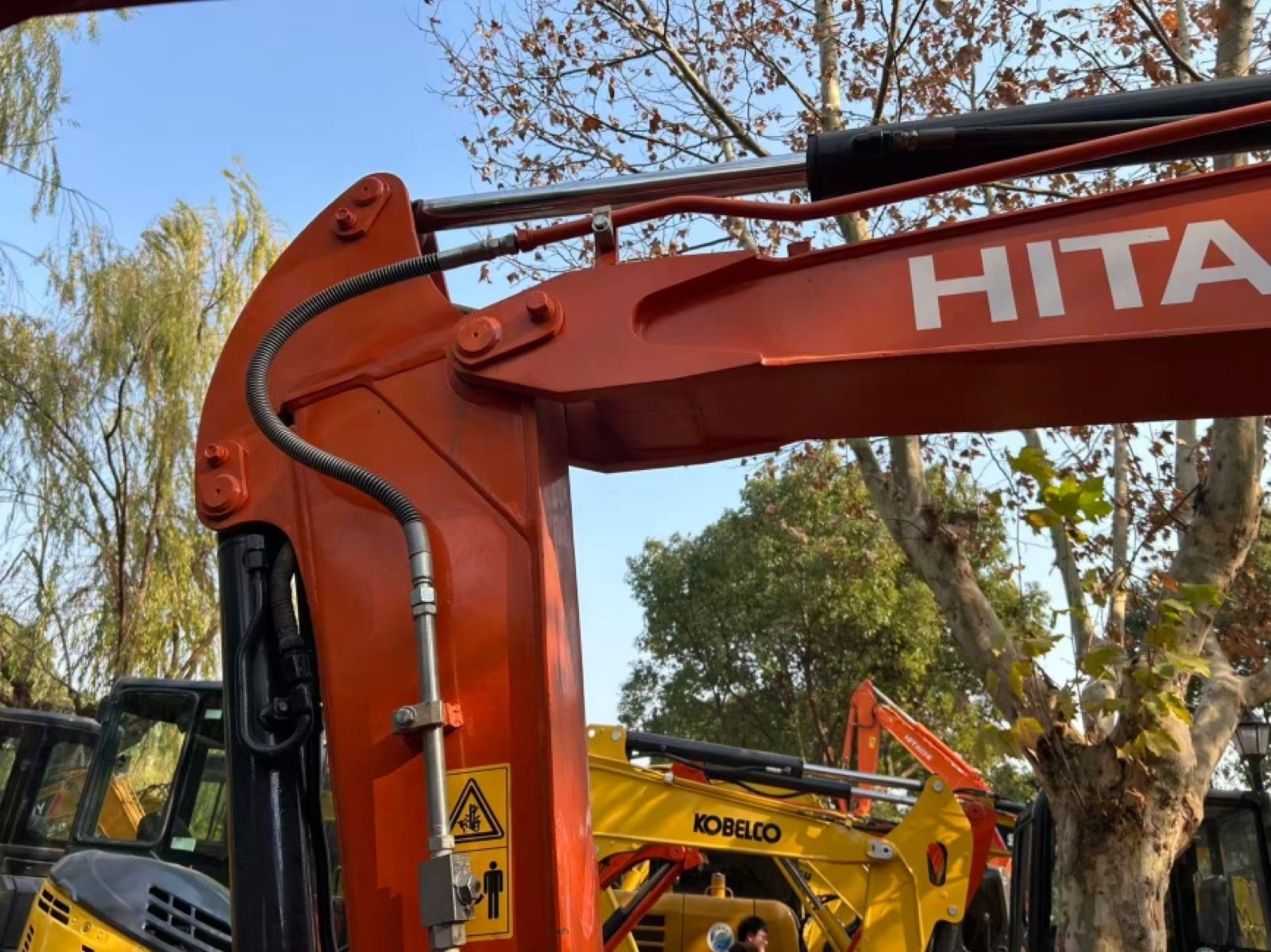Hitachi ZX55 Mini used excavator 0 photo 8
