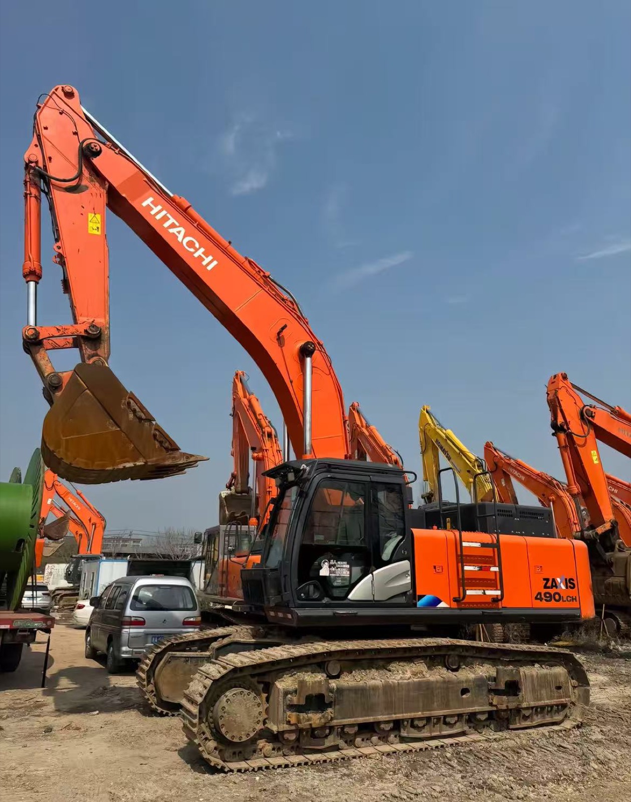 Hitachi ZX490 used excavator 0 photo 5