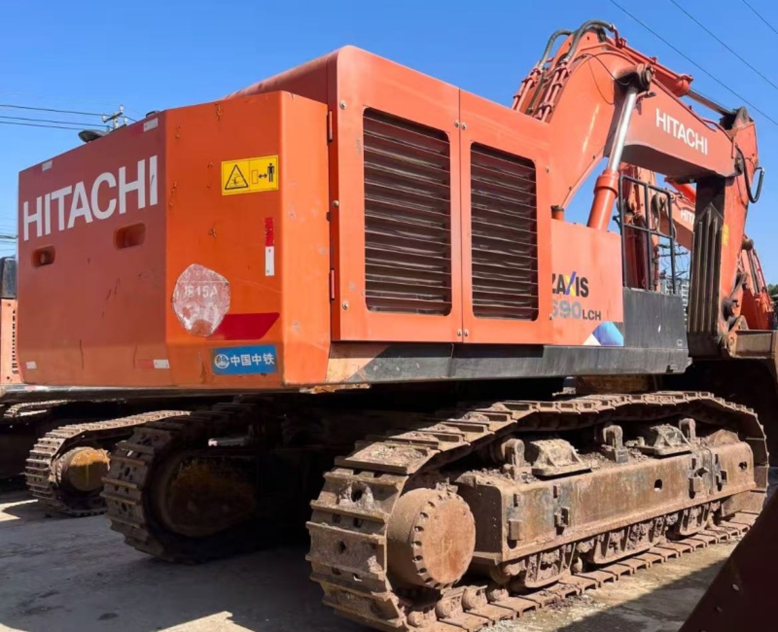 Hitachi ZX690 used excavator 0 photo 8