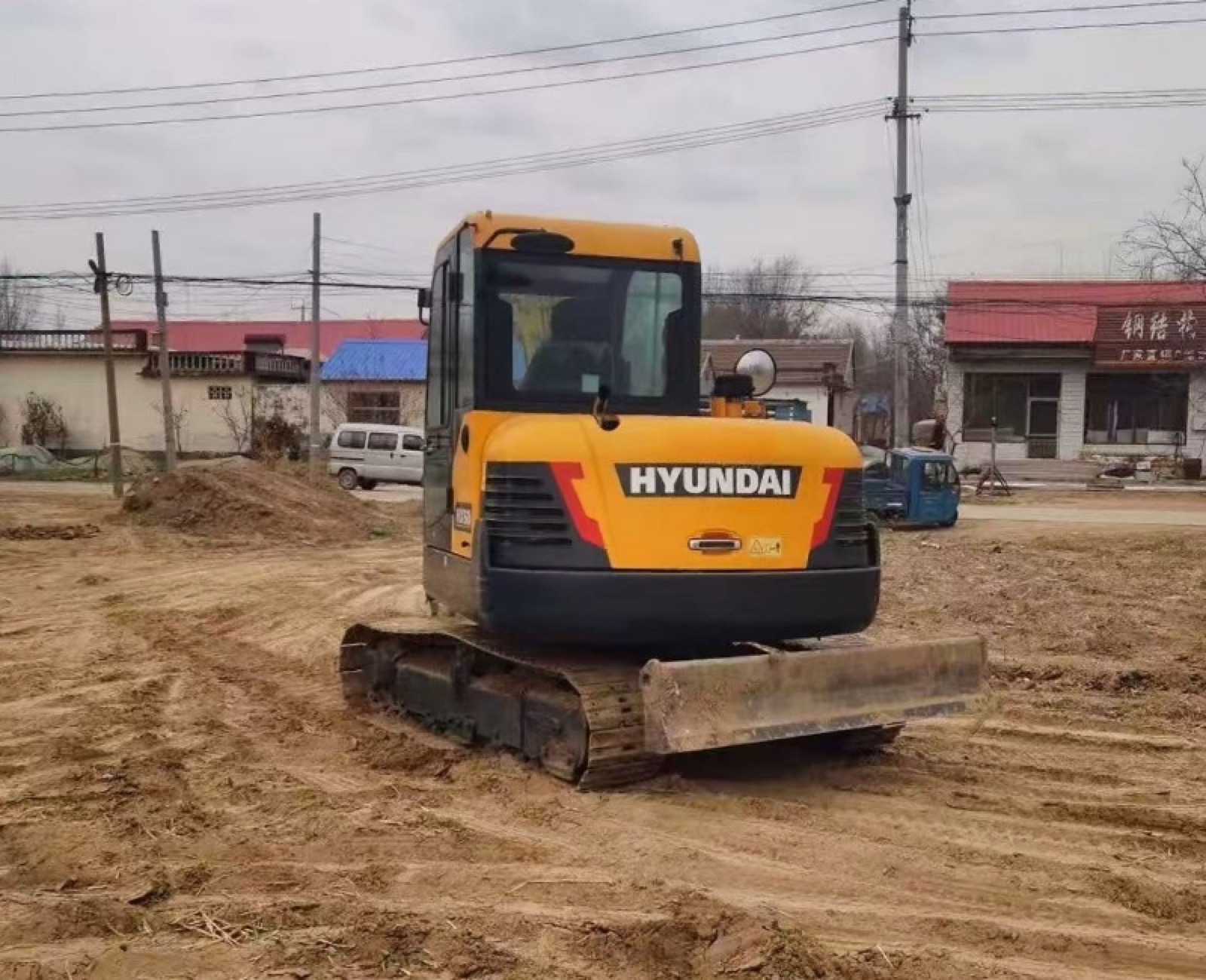 Hyundai HX60 Mini used excavator 0 photo 2