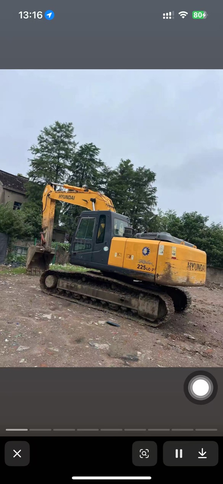 Used Hyundai 225LC-7 Excavator for Sale