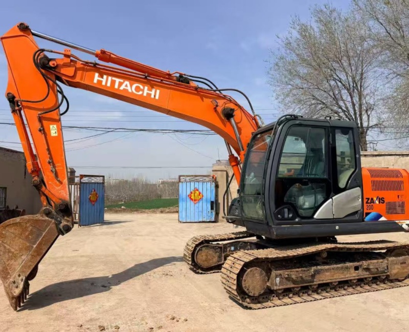 Hitachi ZX130 used excavator 0 photo 7