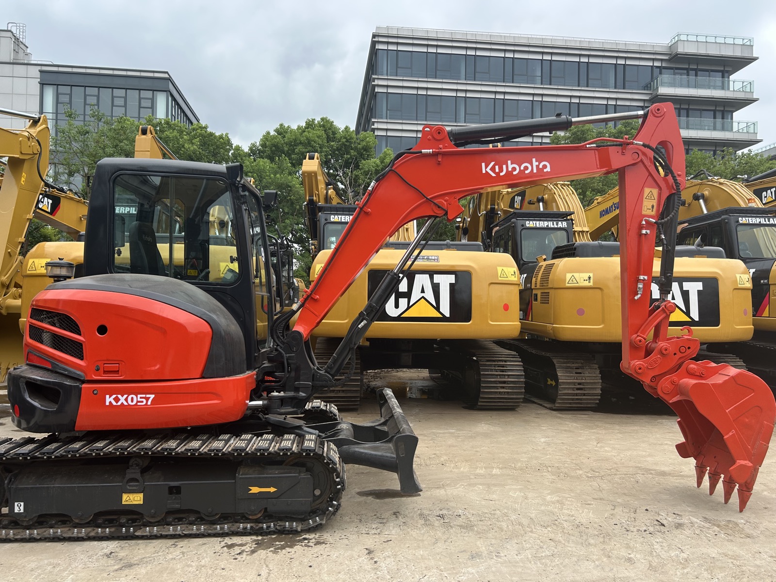 Used Kubota KX057 Mini Excavator for Sale
