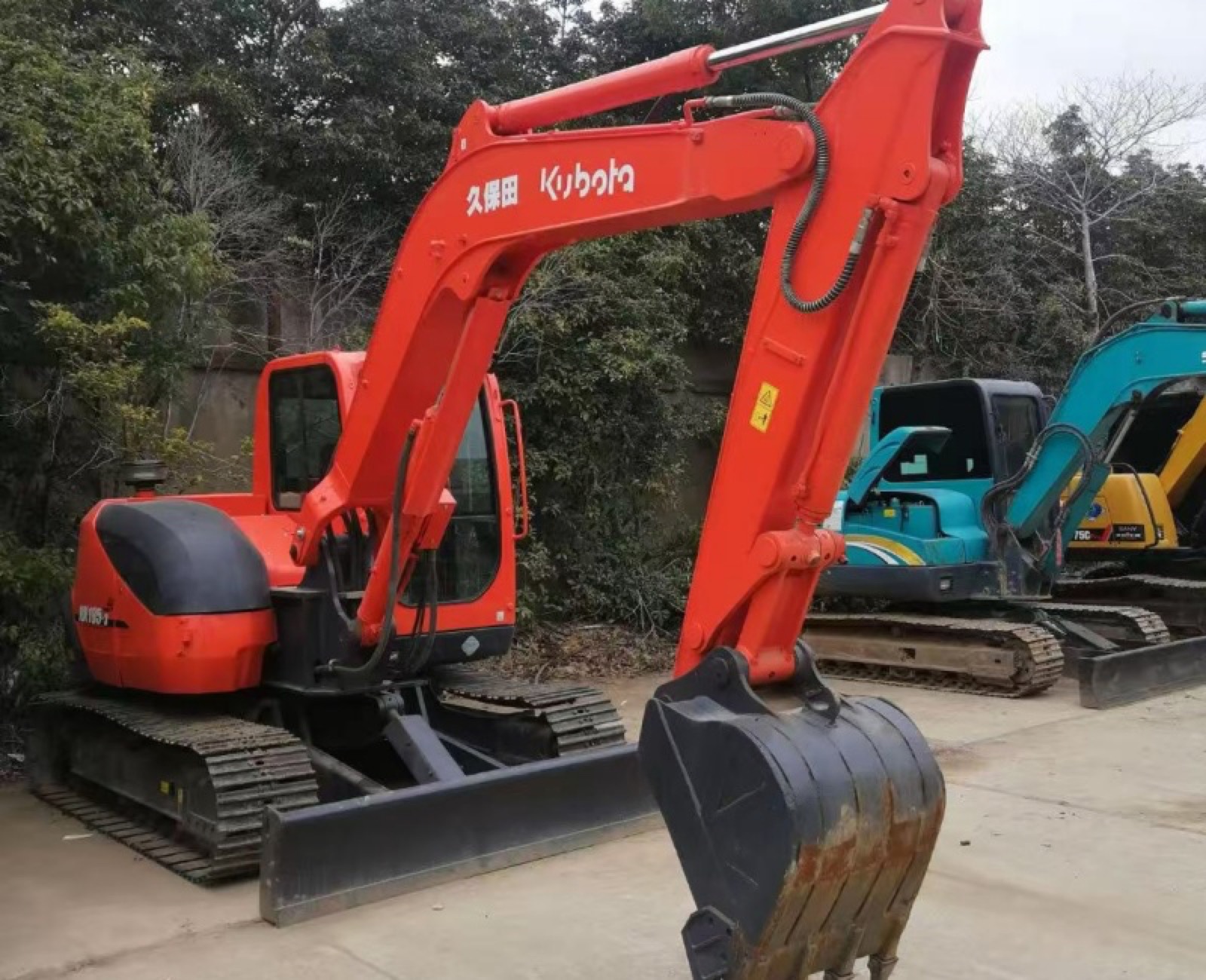 Kubota KX185 Mini used excavator 0 photo 5