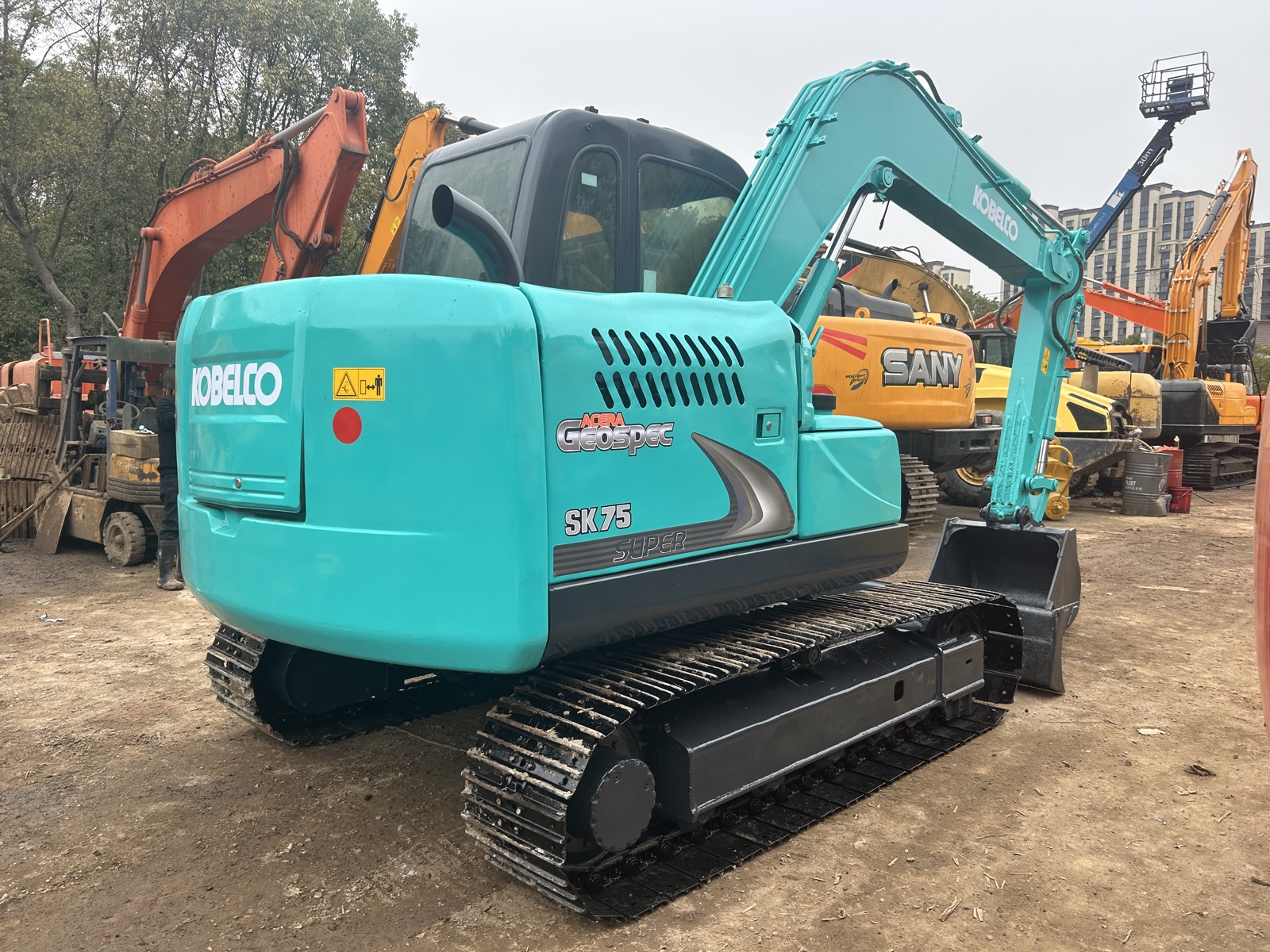 Kobelco SK75 Mini used excavator 0 photo 5