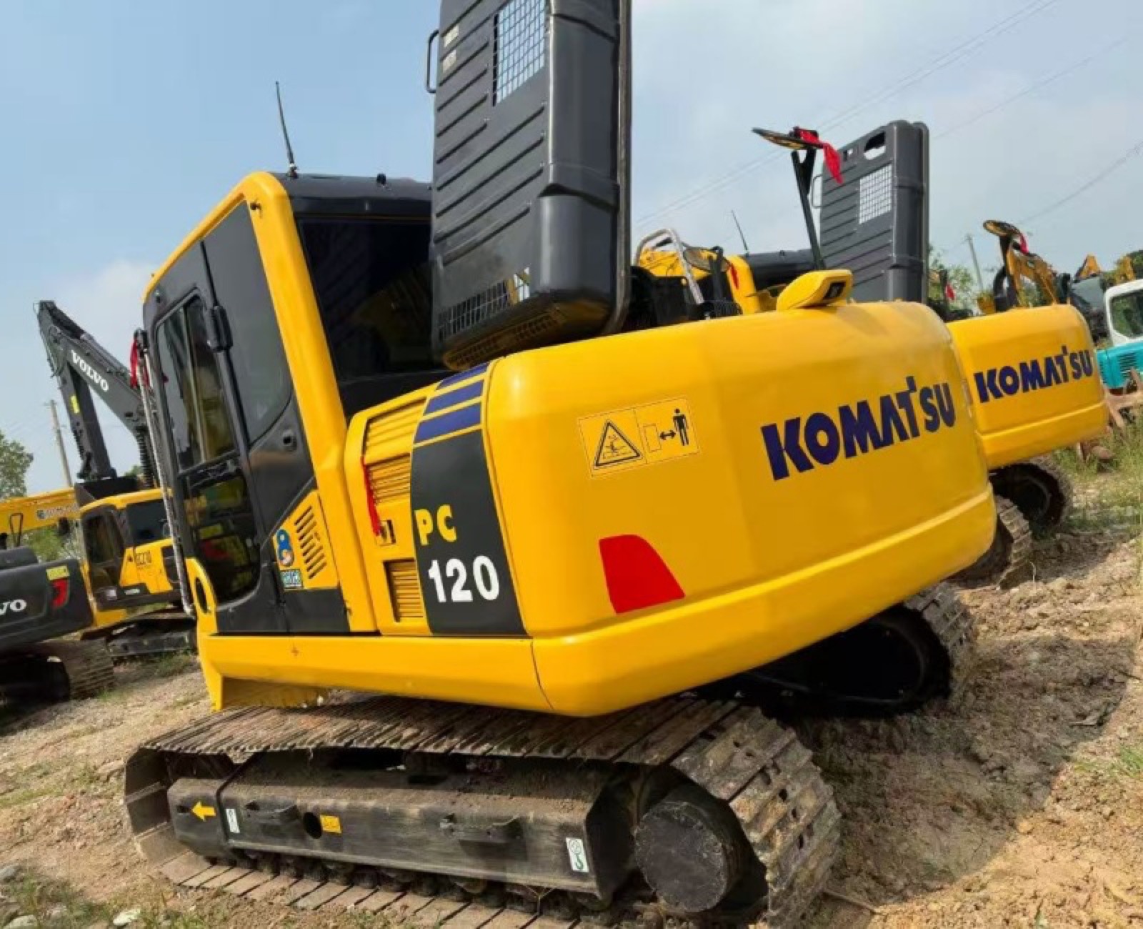 Komatsu PC120 used excavator 0 photo 7