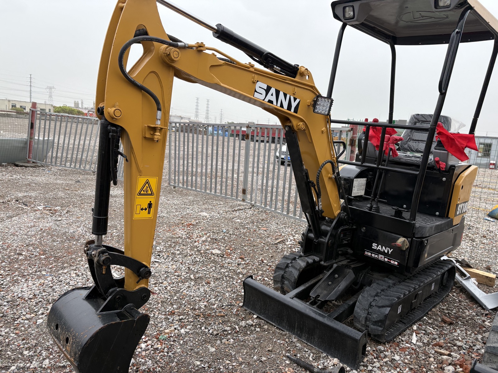 Used SANY SY18 Mini Excavator for Sale