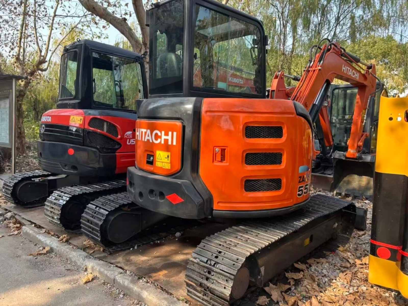 Hitachi ZX55 Mini used excavator 0 photo 5