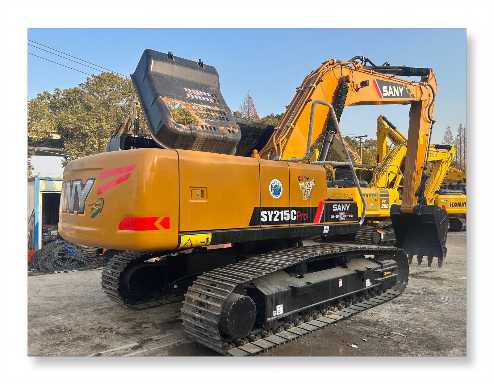 Sany SY215C used excavator 0 photo 2