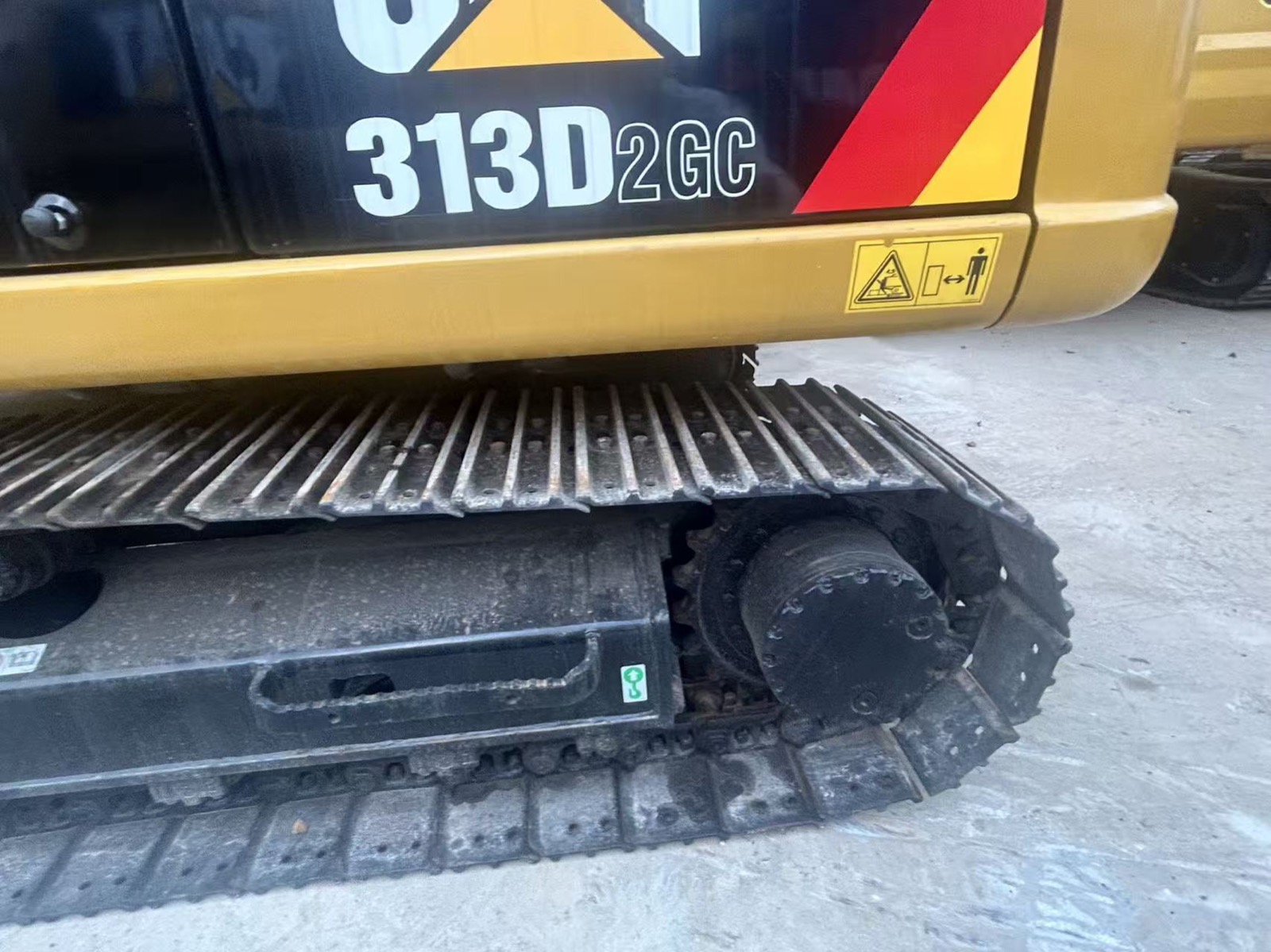 CAT 313D2GC used excavator 0 photo 8