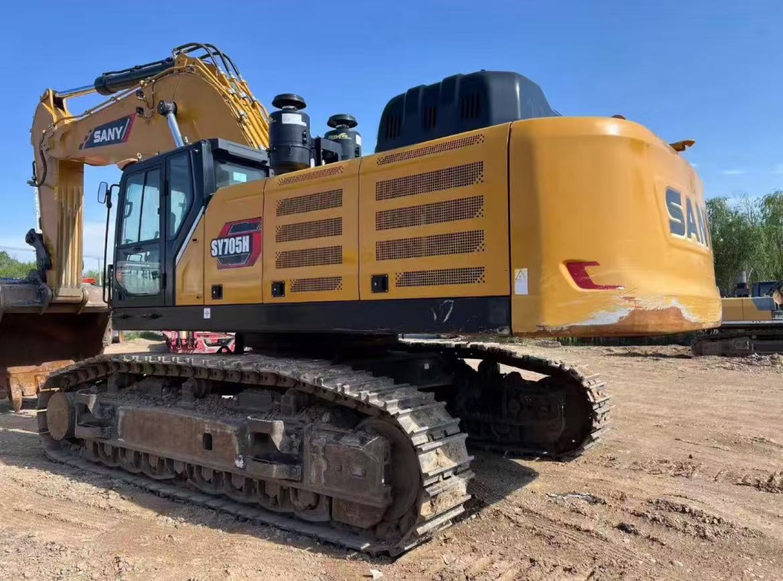 Sany 705 used excavator 0 photo 6