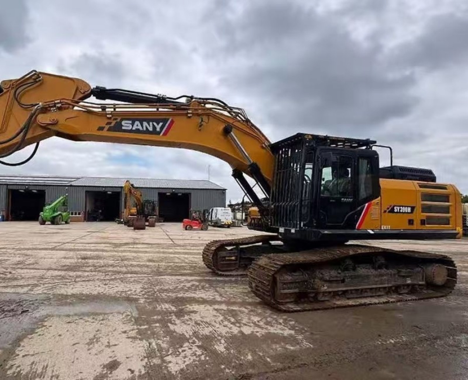 Sany 390 used excavator 0 photo 6