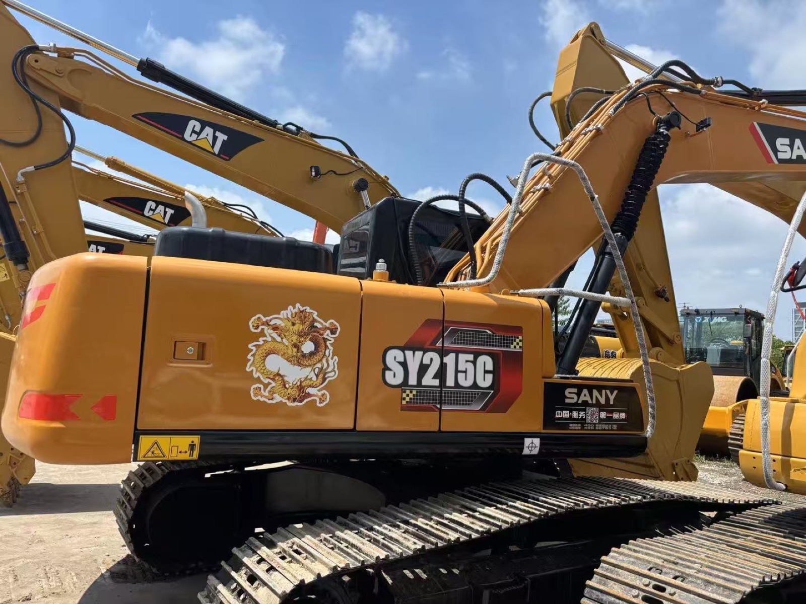 Used SANY 215C Excavator for Sale