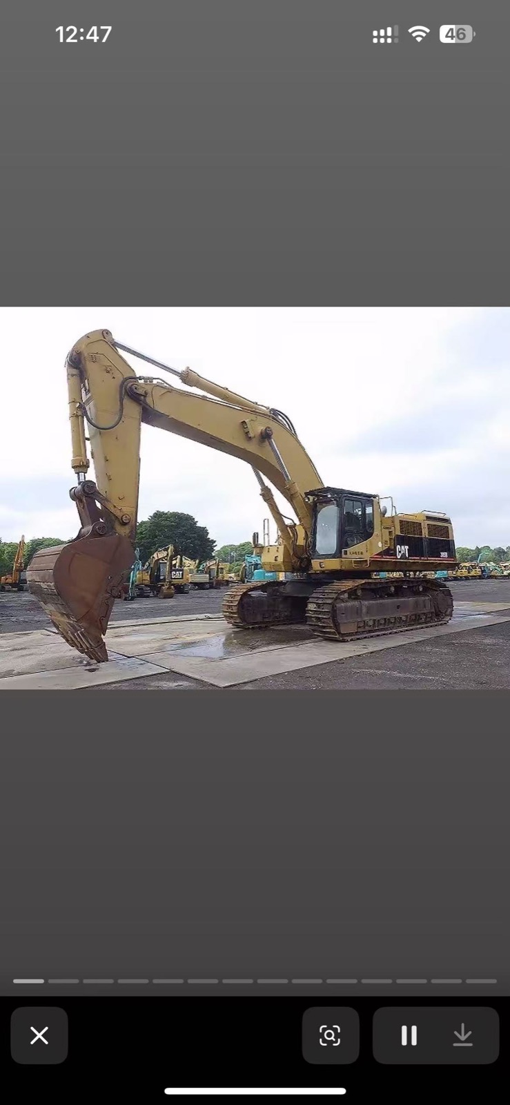 CAT 385 used excavator 0 photo 6