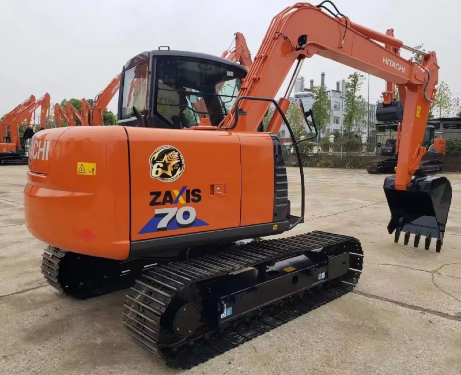 Hitachi 70-5A used excavator 0 photo 5